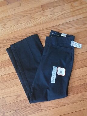 NWT Dockers Black Straight-Leg Work Pants